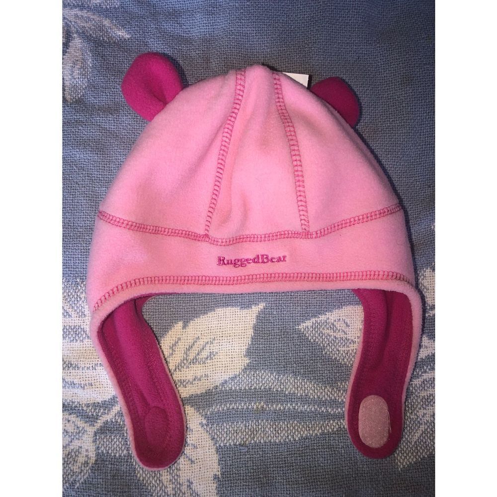EUC Girls Rugged Bear Fleece Winter Hat